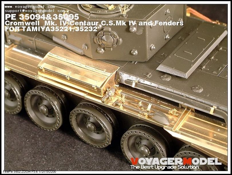 Maquette Voyager PE35094 Cromwell Mk. IV/Centaur CSMk IV (pour TAMIYA 35221/35232) 1/35  – immagine 11