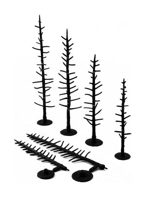 Troncs d&amp;#39;arbres Woodland Scenic WTR1124 6,5-10 cm - 70 pièces.