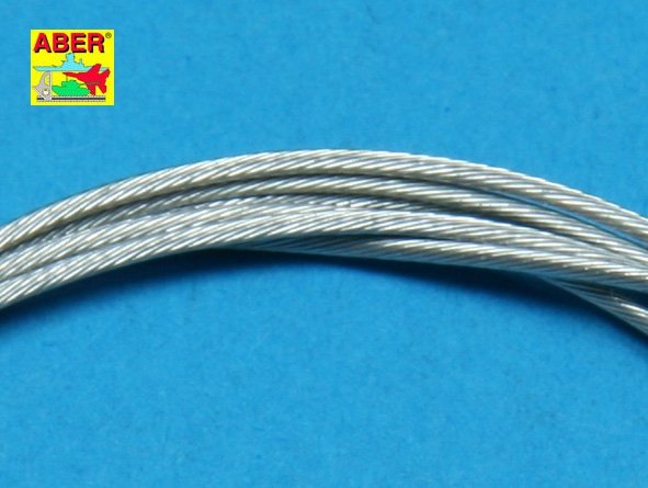 Câbles de remorquage en acier inoxydable Aber TCS10, diamètre 1,0 mm, longueur 1 m – image 3