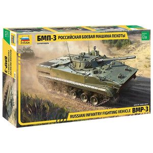 Zvezda 3649 BMP-3 Véhicule blindé chenillé russe 1/35