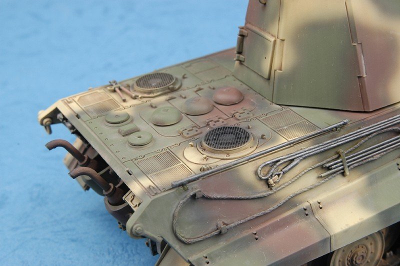 Trumpeter 01539 Flakpanzer allemand E-75 de la Seconde Guerre mondiale (1/35) – Bild 3