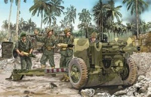 Dragon 6531 Obusier de 105 mm M2A1/Coursier M2A2 avec équipage de canon USMC (1/35)