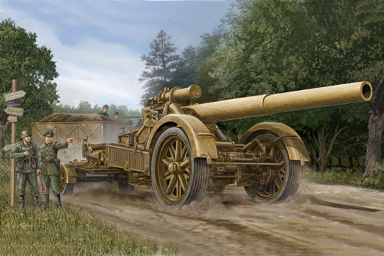 Trumpeter 02314 Artillerie lourde allemande Morser 18 de 21 cm (1/35) 