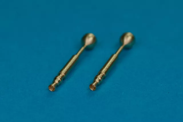 Embouts de canon RB modèle 48AB06 pour mitrailleuse allemande MG 17 de 7,92 mm. La MG 17 était utilisée sur de nombreux avions allemands. Échelle 1/48. – image 3