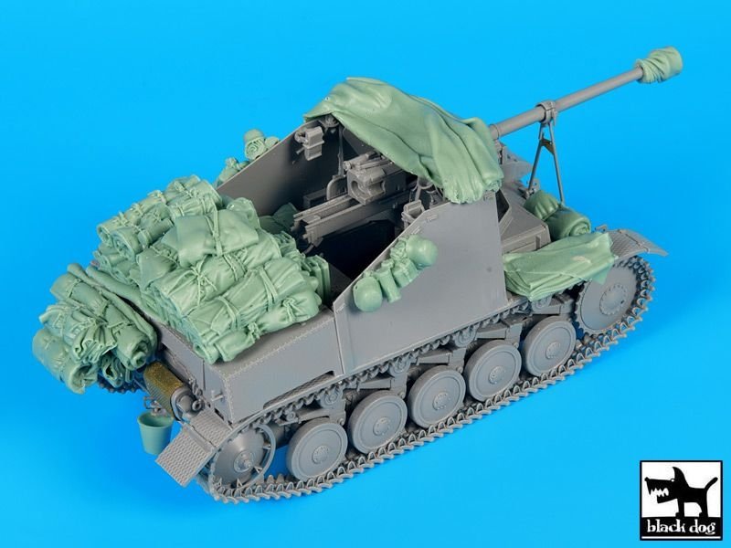 Chien noir T35212 Marder II Sd.Kfz. 131 accessoires set 1/35 – image 5