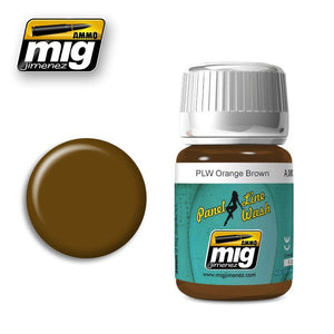 Munitions de Mig Jimenez 1616 PLW ORANGE BRUN 35ml