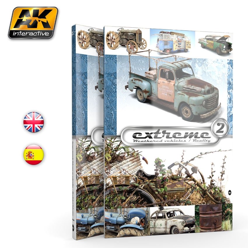 AK Interactive AK 503 EXTREME SQUARED (Anglais)