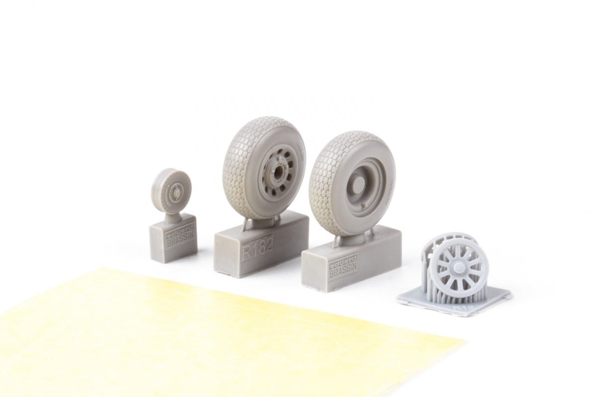 Eduard 648991 P-51B/ C roues à bande de roulement à blocs 2 EDUARD 1/48