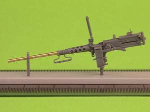 Maquette Master GM-35-069 Browning M2HB calibre .50 (12,7 mm) - mitrailleuse sur affût de char - début de la Seconde Guerre mondiale (berceau D69820 avec petite boîte à munitions D68375) 1/35 – image 2