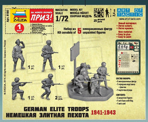 Zvezda 6180 German Elite Troops 1941-1943 1/72 – zdjęcie 2
