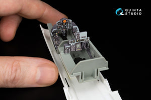 Quinta Studio QDS+48485 F-4B Phantom II Intérieur imprimé en 3D et coloré sur papier décalcomanie (Academy) (Petite version) (avec pièces en résine imprimées en 3D) 1/48 – image 13