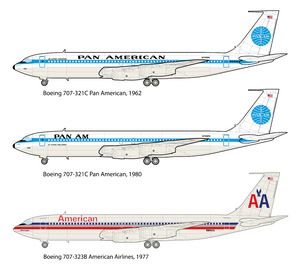 Roden 338 Boeing 707-321 1/144