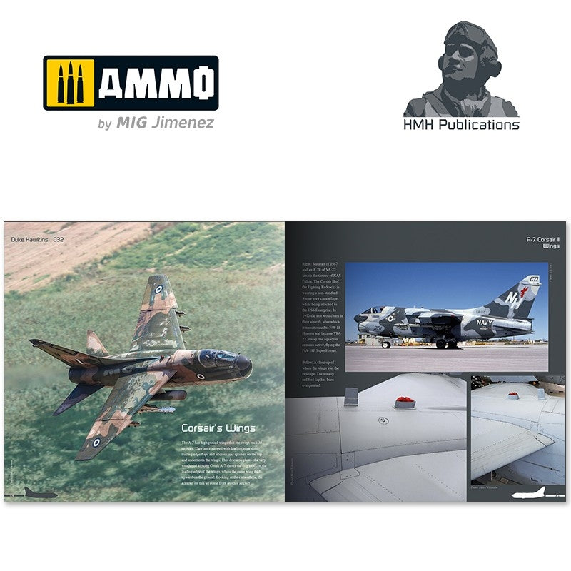 Publications HMH DH-032 LTV A-7 Corsair II - Avion en détail 032 (Version anglaise) – image 3