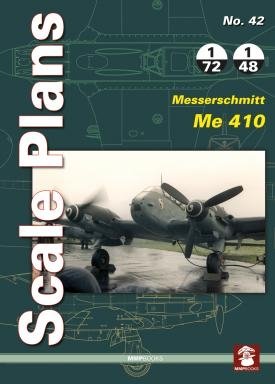 MMP Books 81906 Plans à l'échelle n° 42 Messerschmitt Me 410 EN