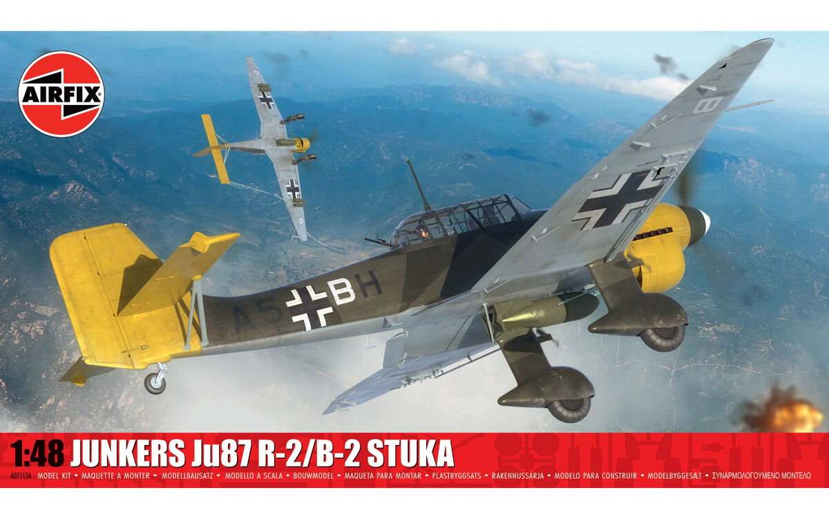 Airfix 07115A Junkers Ju-87 R-2 / B-2 Stuka 1/48