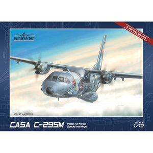 Réponse AA72033 Casa C-295M Marquages ​​spéciaux de l&amp;#39;armée de l&amp;#39;air polonaise 1/72