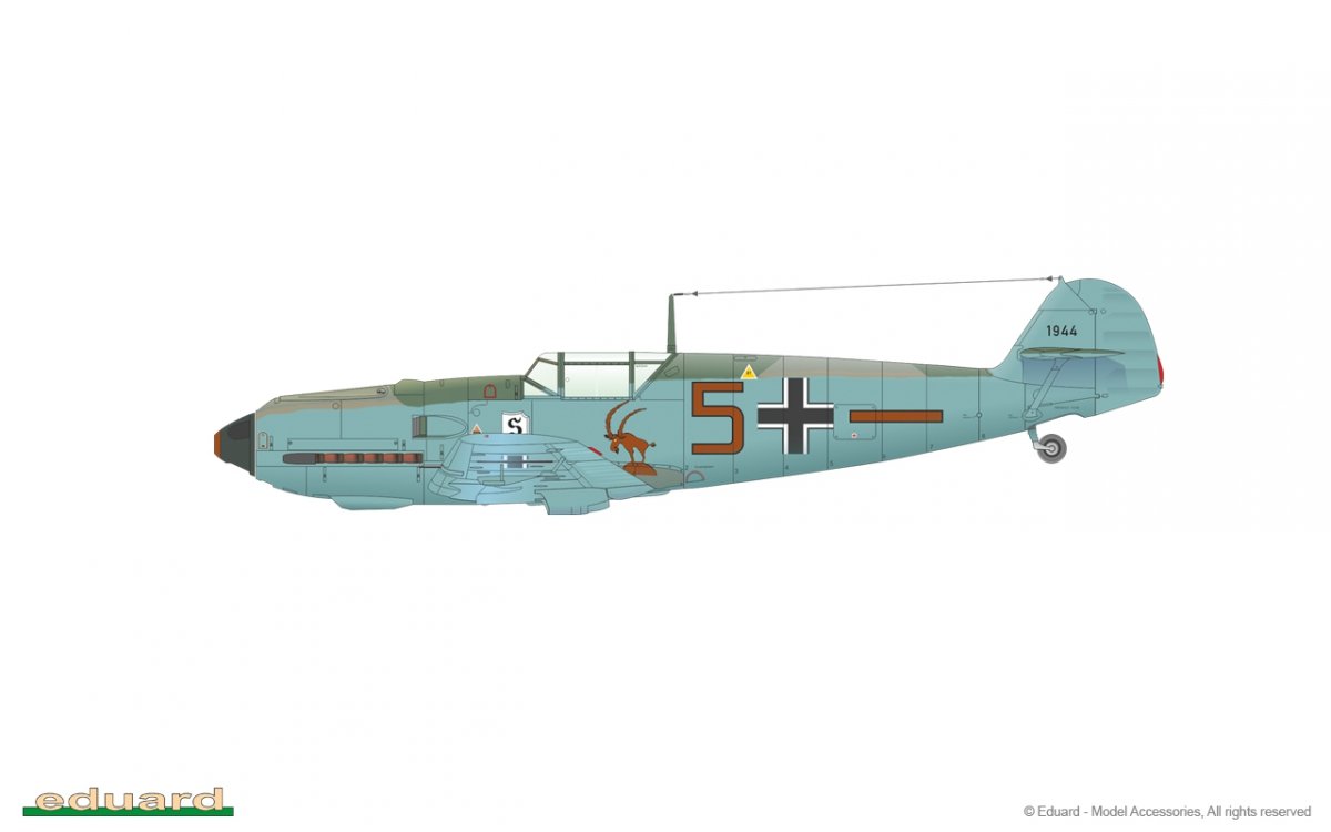 Eduard 84157 Bf 109E-3 Weekend Edition 1/48 – zdjęcie 4