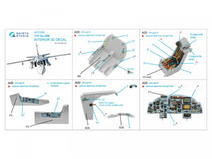 Intérieur imprimé en 3D et coloré sur papier décalcomanie Quinta Studio QD72088 Su-24M (Trumpeter) 1/72 – image 2
