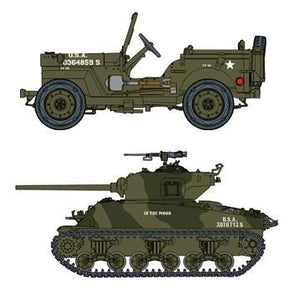 Camion Dragon 7412 1/4 Ton 4x4 + Sherman M4A1(76) avec VVSS (1/72) – image 2