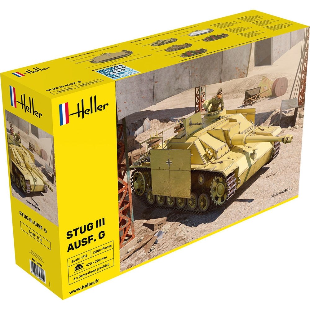 Heller 30320 STUG III AUSF. G1/16