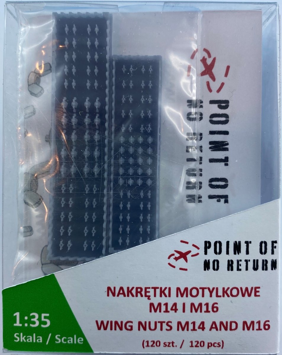 Point de non-retour 3523022 Écrous à oreilles M14 et M16 1/35 – immagine 13