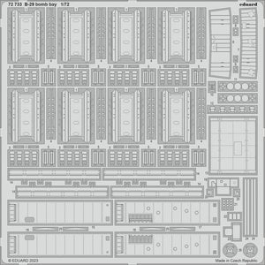 Maquette Eduard 72733 B-29 soute à bombes HOBBY 2000, ACADEMY 1/72