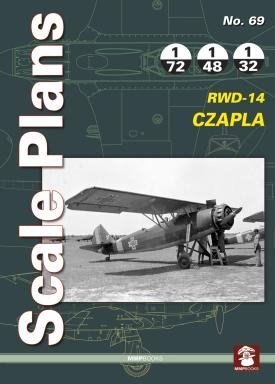 MMP Books 49395 Plans à l'échelle n° 69 RWD-14 Czapla EN