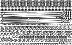 Pontos 23008F1 IJN MIKASA 1905 Ensemble de détails 1/200 – Bild 33