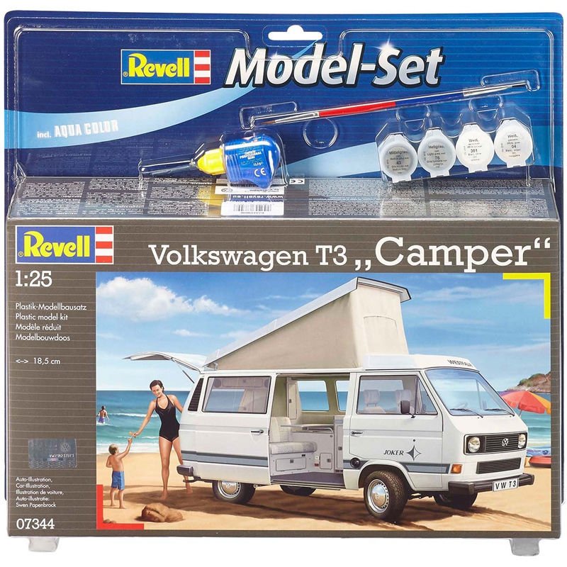 Maquette Revell 67344 Volkswagen T3 Camper au 1/25