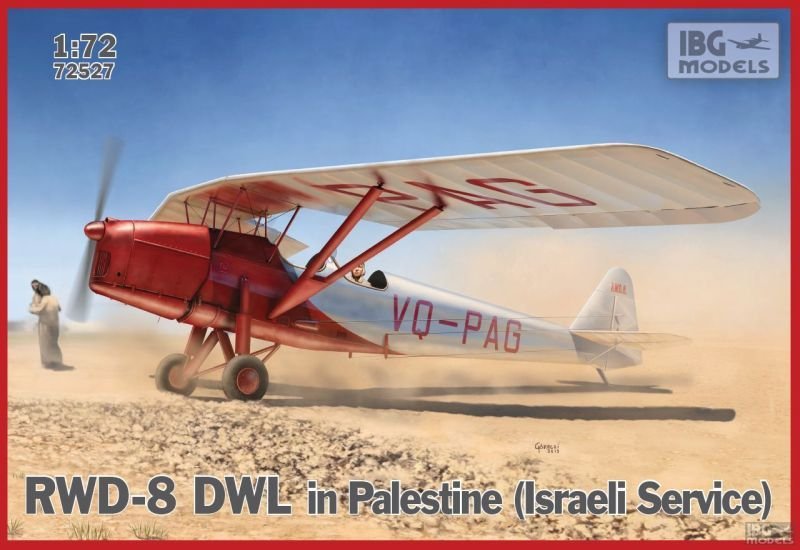 IBG 72527 RWD-8 DWL en Palestine 1/72