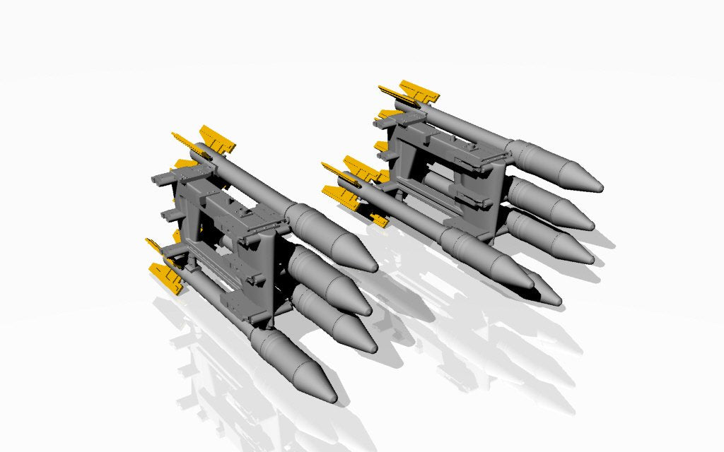 Maquette Armory Models ACA4814 Missiles non guidés S-3K avec lanceur APU-14U, échelle 1/48 – image 2