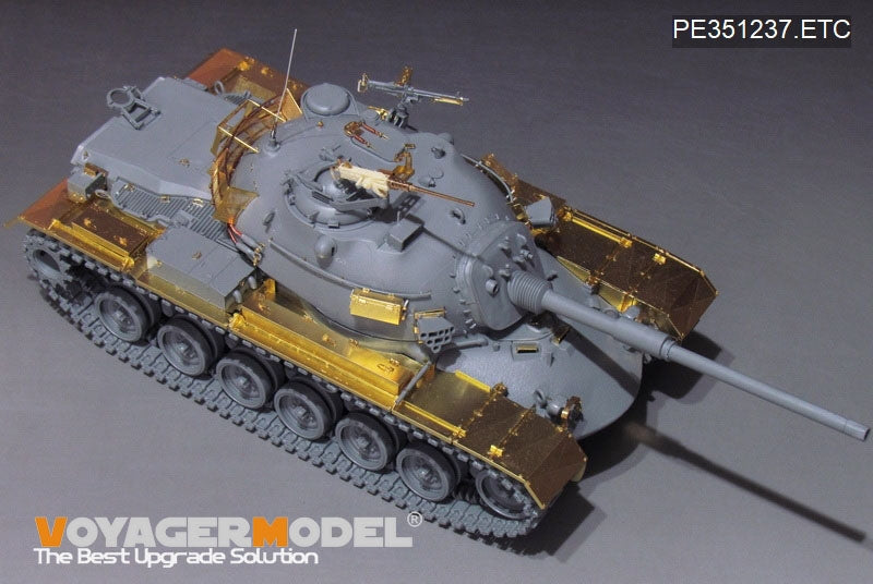 Kit de mise à niveau des ailes de char de combat principal américain moderne M48A3-A5 Voyager Model PE351237 pour TAKOM 2161 et 2162 au 1/35 – image 2