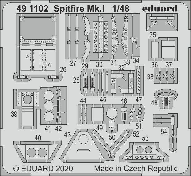 Eduard 491102 Spitfire Mk. I 1/48 AIRFIX  – Bild 2