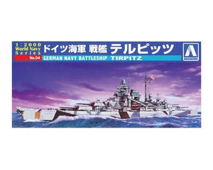 Aoshima 00935 Tirpitz de la marine allemande 1/2000