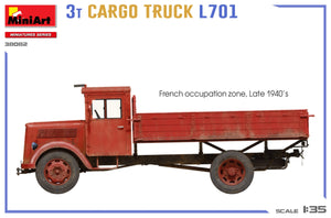 Camion cargo MiniArt 38082 3T L701 1/35 – imagen 4