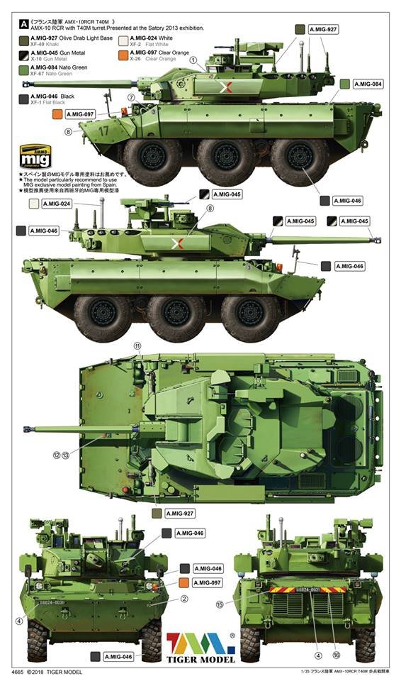 Maquette Tiger 4665 T-40 NEXTER 1/35 – Bild 7
