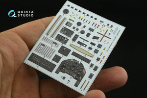 Intérieur imprimé en 3D et coloré sur papier décalcomanie Quinta Studio QD32087 Ju87 D/G (Trumpeter) 1/32 – image 10