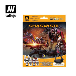 Vallejo 70241 Shasvastii Coffret de 8 fards à paupières de 17 ml