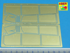 Aber 35A040 Jupes latérales pour Tiger II (1/35) – Bild 2