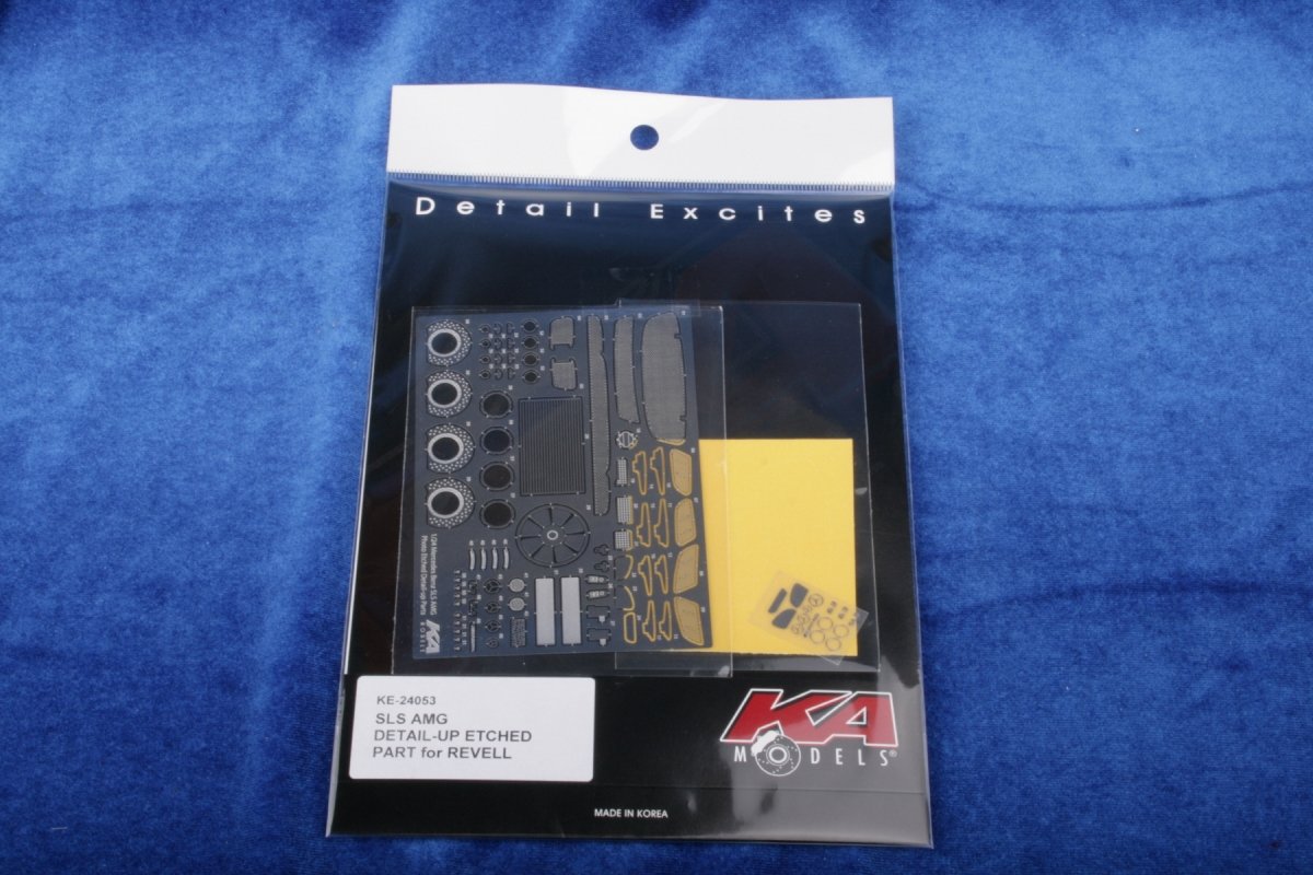 KA Models KE-24053 Mercedes SLS - Pièce photogravée de détail à l&amp;#39;échelle 1/24