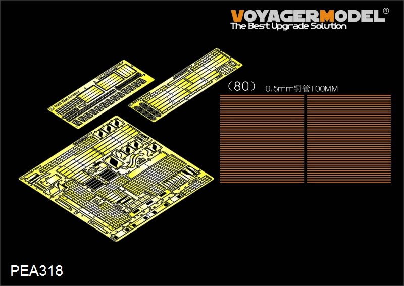 Maquette Voyager PEA318 Bulldozer blindé moderne IDF D9R à blindage à lames (POUR MENG SS-002) 1/35