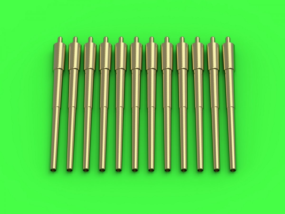 Master SM-700-053 Canons de canon allemands SK L/50 de 30,5 cm/50 (12 pouces) (12 pièces) - utilisés sur les navires Helgoland, Kaiser, König et Derfflinger (1/700)