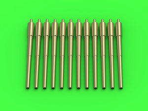 Master SM-700-053 Canons de canon allemands SK L/50 de 30,5 cm/50 (12 pouces) (12 pièces) - utilisés sur les navires Helgoland, Kaiser, König et Derfflinger (1/700)