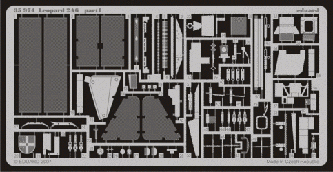 Eduard 35974 Leopard 2A6 1/35 Italeri, Revell 