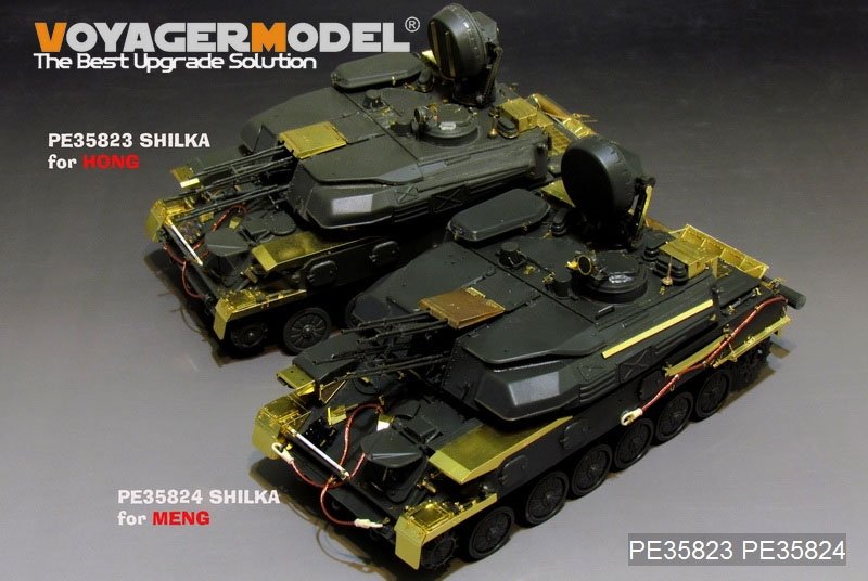 Maquette Voyager PE35824 ZSU-23-4 SHILKA russe moderne (pour MENG TS-023) 1/35 – Bild 5