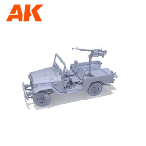AK Interactive AK35002 FJ43 PICKUP AVEC DSHKM 1/35  – immagine 8