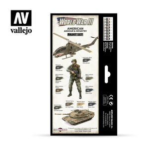 Vallejo 70220 WWIII Blindés et infanterie américains 8x17ml – image 3