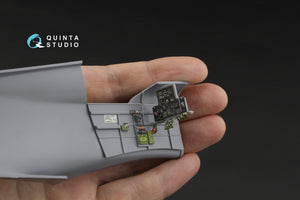Intérieur imprimé en 3D et coloré sur papier décalcomanie Quinta Studio QD32255 Curtiss H-75 Hawk (Special Hobby) 1/32 – image 3