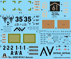 Italeri 6596 M1A1 Abrams 1/35 – image 11