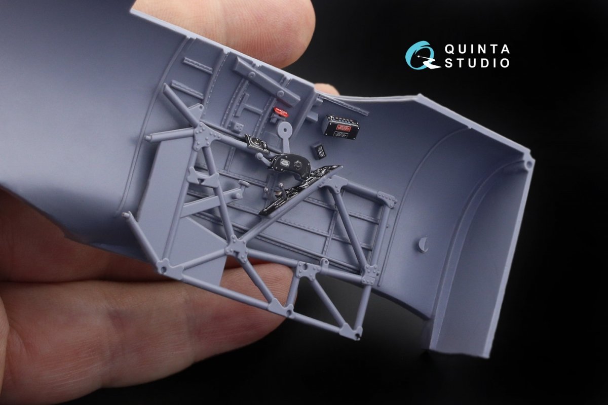 Intérieur imprimé en 3D et coloré sur papier décalcomanie Quinta Studio QD32097 Tempest Mk.V (Special Hobby/Revell) 1/32 – image 5